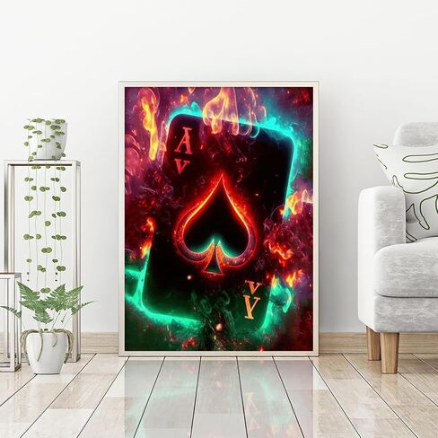 Clendo 5D Diamond Painting Kits for Adults, DIY Horse Diamond Art Kits for Beginners, Round Full Drill Diamond Painting for Home Wall Decoration Gift 12×16inch, Animal in Saudi Arabia