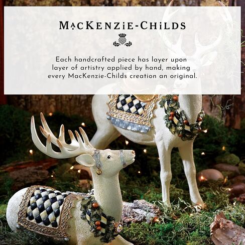 MACKENZIE-CHILDS Toyland Tin Train, Christmas Tabletop Decor, Holiday Decorative Train in Saudi Arabia