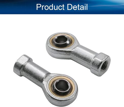 Bettomshin 2Pcs SI10T/K M10 Rod End Ball Bearing 10mm Fisheye Female Thread Connector Joint Bearing Right Hand Rod End Bearing in Saudi Arabia