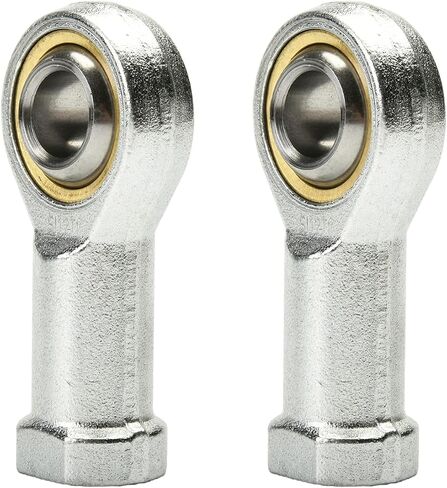Bettomshin 2Pcs SI10T/K M10 Rod End Ball Bearing 10mm Fisheye Female Thread Connector Joint Bearing Right Hand Rod End Bearing in Saudi Arabia
