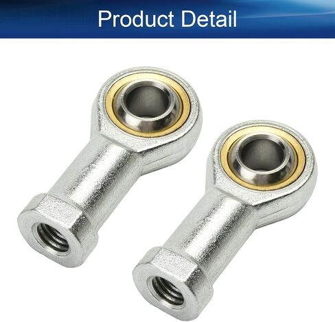 Bettomshin 2Pcs SI10T/K M10 Rod End Ball Bearing 10mm Fisheye Female Thread Connector Joint Bearing Right Hand Rod End Bearing in Saudi Arabia