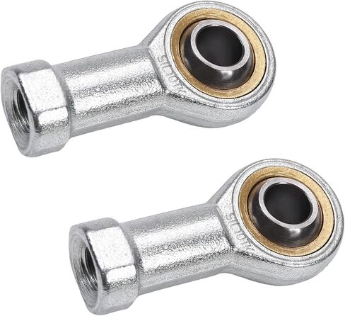 Bettomshin 2Pcs SI10T/K M10 Rod End Ball Bearing 10mm Fisheye Female Thread Connector Joint Bearing Right Hand Rod End Bearing in Saudi Arabia