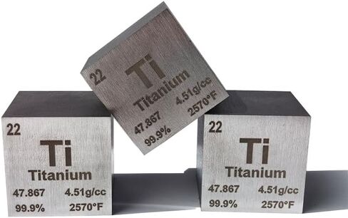 99.6% high-Purity Titanium Cube Lightweight Metal Cube can be Used for Sample, Element Collection, Processing, Teaching, Industrial and Other Activities. Specifications: (25.4mm, 1inch) in Saudi Arabia