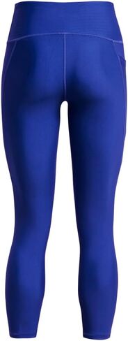 سروال نسائي من Under Armour HeatGear Armor عالي الخصر مانع للانزلاق عند الكاحل، (400) Team Royal / / أسود، طويل جدًا جدًا in Saudi Arabia