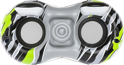 oky Adult Unisex Rapid Rider II Double Inflatable River Tube Float, Multicolor, 94.49 x 48.03 x 19.69'' in Saudi Arabia