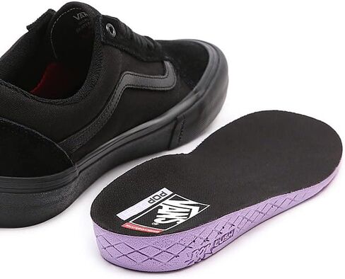 حذاء تزلج رجالي من Vans، أسود/أسود، مقاس 9 in Saudi Arabia