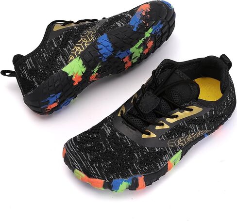 Water Shoes for Kids Boys Girls Aqua Athletic Sneakers Barefoot Beach Swim Pool Lightweight Sport Fast Dry Shoes(Toddler/Little Kid/Big Kid) in Saudi Arabia