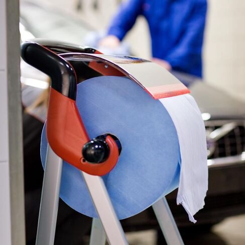 Tork Industrial Floor Stand Paper Towel Roll Dispenser Red W1, Mobile, 6520281 in Saudi Arabia