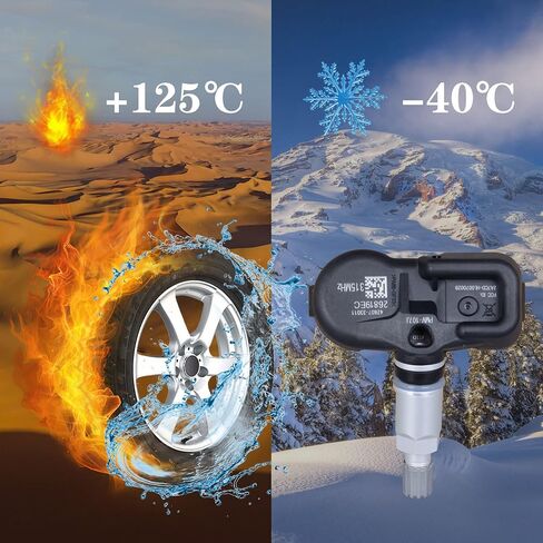 مستشعر TPMS مستشعر نظام مراقبة ضغط الإطارات 315 ميجاهرتز متوافق مع Toyota 4Runner Camry Corolla Prius Rav4 Tundra Avalon Solara Yaris Scion Lexus يستبدل OE 4260706011 4260733011 in Kuwait