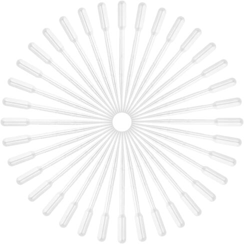 100 قطعة 3 مللي ماصات نقل ماصات بلاستيكية ماصات يمكن التخلص منها قطارات العين ماصات بلاستيكية للمختبر ، DIY ، ماكياج in Kuwait