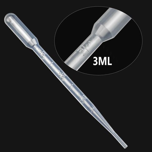 100 قطعة 3 مللي ماصات نقل ماصات بلاستيكية ماصات يمكن التخلص منها قطارات العين ماصات بلاستيكية للمختبر ، DIY ، ماكياج in Kuwait