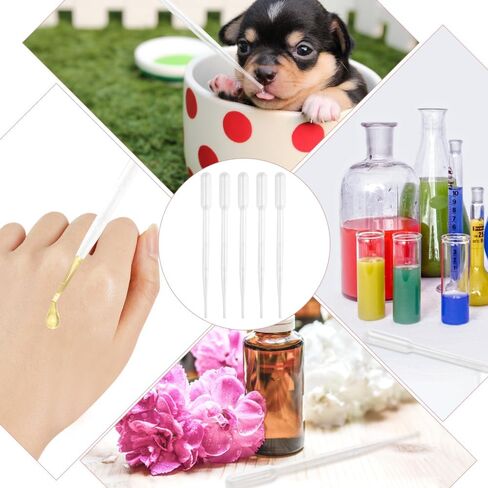 100 قطعة 3 مللي ماصات نقل ماصات بلاستيكية ماصات يمكن التخلص منها قطارات العين ماصات بلاستيكية للمختبر ، DIY ، ماكياج in Kuwait