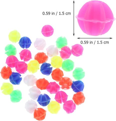 144 Pieces Colorful Bicycle Spoke Beads Decorated, Luminous Colorful Slider Beads, Children's Bicycle Clip Beads (General)，Spokes and Parts，Bike Spoke Decorations in Saudi Arabia