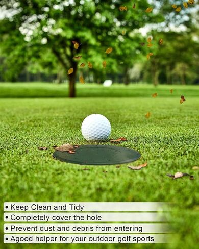 4Pcs Golf Cup Cover, Waterproof Golf Hole Putting Green Cup Covers, Golf Practice Training Aids for Backyard Garden Yard Outdoor Activities in Saudi Arabia