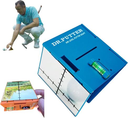 Golf Green Reader Mirror, Help to Read The Slope and Break On The Green, Aim The Distant Target, Golf Training Aid in Saudi Arabia