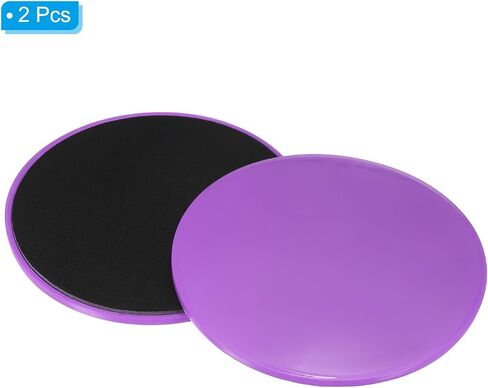 PATIKIL Core Sliders for Working Out, Dual Sided Exercise Sliders Fitness Workout Discs Strength Slides Gliding Discs for Gym Carpet Hardwood Floor in Saudi Arabia