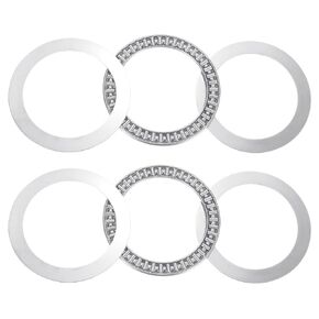 uxcell 2 Pcs AXK75100 2AS Thrust Needle Roller Bearings with Washers, 2.95" ID, 3.94" OD, 0.24" Thk, for Lawn Mower Truck Power Steering, Chrome Steel (ABEC5)