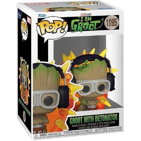 Funko Pop! Marvel: I Am Groot, Groot with Detonator