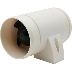Vinland Marine Injection Molded ABS Ø3 Diameter Bilge Blower, 12-Volt System, 2.7A Fuse; 2.5 Amps; 158 CFM (Pack of 1)