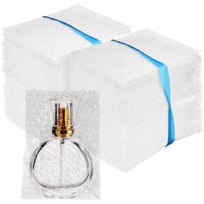 100Pack 4x6 Inch Bubble Out Bags，Bubble Out Wrap Bags， Small Clear Bubble Out Pouches, Thickening Shockproof Foam Bags for Moving, Shipping, and Storage (100 Pack)