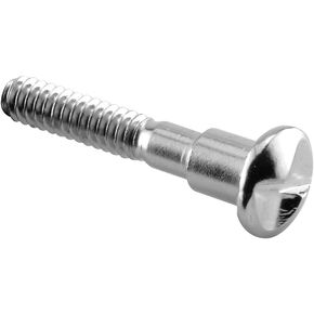 Prime-Line 642-0654 One-Way Shoulder Screws, #10-24 x 1-1/16 In., Stainless Steel, Satin Finish (100 Pack)