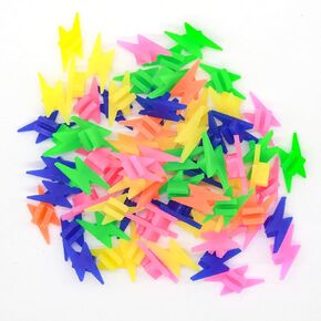 72PCS Colorful Bike Spoke Decorations，Bike Components Parts，Bike Spoke Beads for Small Bicycle，Bike Wheels Decorations