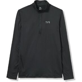 TYR T280011S Mw 1/4 Zip Ls Shirt Black S