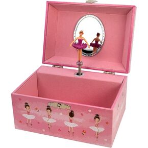 The San Francisco Music Box Company Ballet Dancing Keepsake Musical Jewelry Box