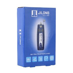 JILONG Visual Fault Locator VFL-22M Pocket Size Break Checker, Testing Range for 25-30KM + LED Light + 2.5mm Universal Adaptor for FC/SC/ST, Fiber VFL Break Cheaker, Traffic Detector VFL