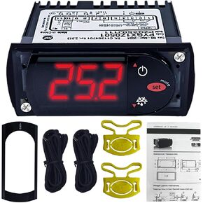 PZGXS0J111 Temperature Thermostat with Temperature Sensor Probes 115V,New Temperature Controller Fit for Care-l and All Refrigerator Types