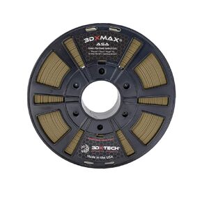 3DXTECH 3DXMax ASA, 1KG (Flat Dark Earth, 1.75mm) 3D Printing Filament
