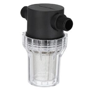 PATIKIL 1/2 Inch Male in-Line Strainer with 40 Mesh Stainless Steel Filter Screen Water Pump Filter for Garden Irrigation Pressure Washer Inlet