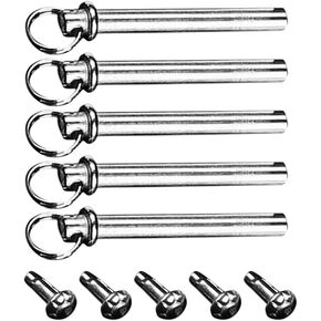 Folding Hand Fan Axle Rivet Nail and Nut Repair Kit 5 Sets 22mm Hand Fan Shaft Rivets Replacement Fastener for Handmade Bamboo Paper Fan Accessories