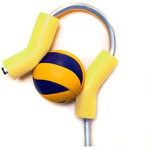 Volleyball Spike Trainer - Volleyball Training Equipment (Yellow)