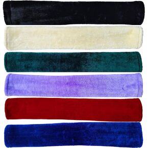 Majestic Ally Mink Fleece Girth/Cinch Cover, Soft Plush for Horse Riding Comfort, Breathable, Moisture-Wicking