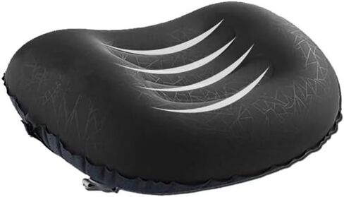 Camping Pillow-Compressible, Ultralight Inflatable,Compact, Comfortable, Ergonomic Inflating Pillows for Neck & Lumbar Support While Camp, Hiking(Navy Blue,with Anti Slip Straps) in Saudi Arabia