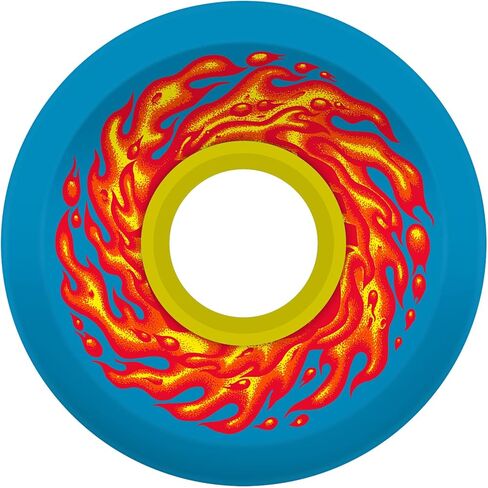 عجلات Flame OG Slime مقاس 60 مم باللون الأزرق 78a in Kuwait