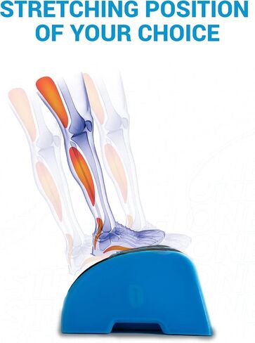 Multitask hands free while you stretch your calves for plantar fasciitis, foot pain, Achilles tendinitis, and more. Made in the USA. (Grey) in Saudi Arabia