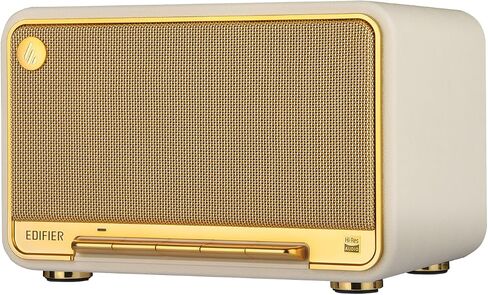 Edifier D32 Tabletop Wireless Speaker, Hi-Res Audio, LDACAACALAC, Bluetooth V5.3, 60W (RMS), 2.1 Acoustic Architecture, Full Digital Signal Process, 11h Playtime, APP Control, Black Walnut in Saudi Arabia