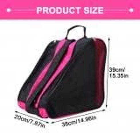 حقيبة تزلج دوارة من iayokocc، حقيبة تزلج مثلثة قابلة للتنفس ورياضات التزلج على الكتف من قماش أكسفورد in Kuwait