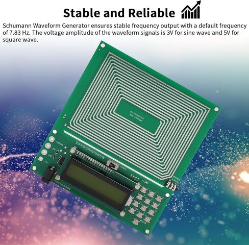 مولد شومان 7.83 هرتز شومان مولد نبضات التردد المنخفض للغاية نقية شرط USB قابلة للشحن 0.01-100000 هرتز مولد تردد قابل للتعديل in Kuwait