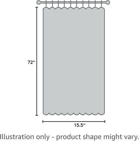 ديكورات منزلية بدائية ستارة بيري فاين تشيك - بارن ريد in Kuwait