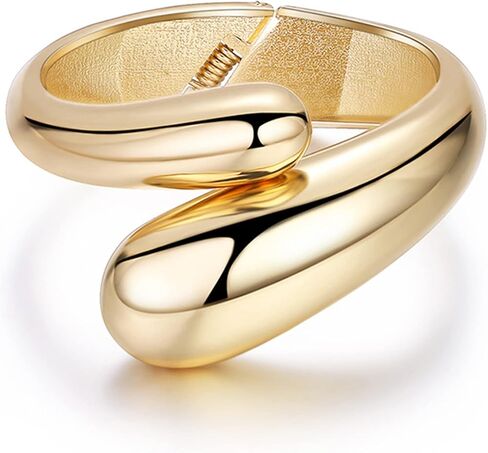 Long tiantian Gold Bracelets for Women Gold Cuff Bracelets for Women Chunky Bangle Bracelet Gold Jewelry for Women Pulseras para Mujer in Saudi Arabia
