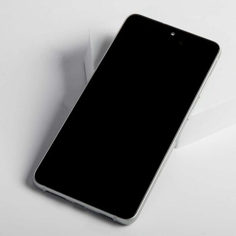 شاشة LCD أصلية S21 FE 5G G990 OEM + إطار جرافيت لهاتف Samsung Galaxy S21 FE SM-G990u/u1/w/b/e 6.4 بوصة شاشة LCD بديلة تعمل باللمس مجموعة محول رقمي in Saudi Arabia