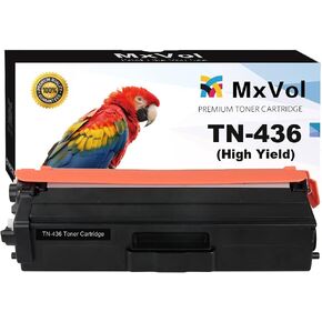 TN436 Toner Cartridge Set 6,500 Pages Super High Yield Replacement for Brother TN 436 TN-436 TN433 TN431 MFC-L8900CDW MFC-L8610CDW HL-L8360CDW Printer Toner (TN436BK TN436C TN436M TN436Y, 4-Pack)