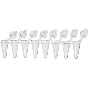 أنبوب Globe Scientific PCR-DL-01F DiamondLink PCR مع غطاء مسطح متصل بشكل فردي، 8 أشرطة، منخفض المظهر، شفاف، سعة 0.1 مل، عبوة من 1200 قطعة in Kuwait