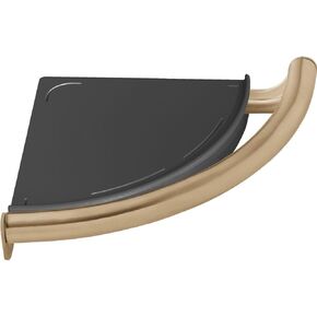DELTA FAUCET 41516-CZ Contemporary Corner Shelf/Assist Bar, Champagne Bronze