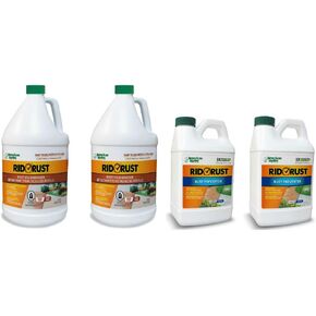 Pro Products Rid O' Rust Stain Cleaner and Prevention Pack, 4 Bottles Total
