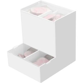 Beautyflier Disposable Daily Contact Lens Dispenser, Desktop and Wall Mounted 2 IN 1- Universal for All Brands, Dispenser, Organizer, & Storage for Contact Lenses, Cosmetic Contact lenses, Case Only
