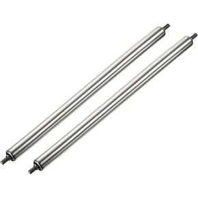 YOKIVE 2 Pcs Conveyor Roller, Stainless Steel Roller Replacement | Smooth Movement, Great for Factories, Warehouses Use (Silver, 1 Inch Dia, 20 Inch Length)